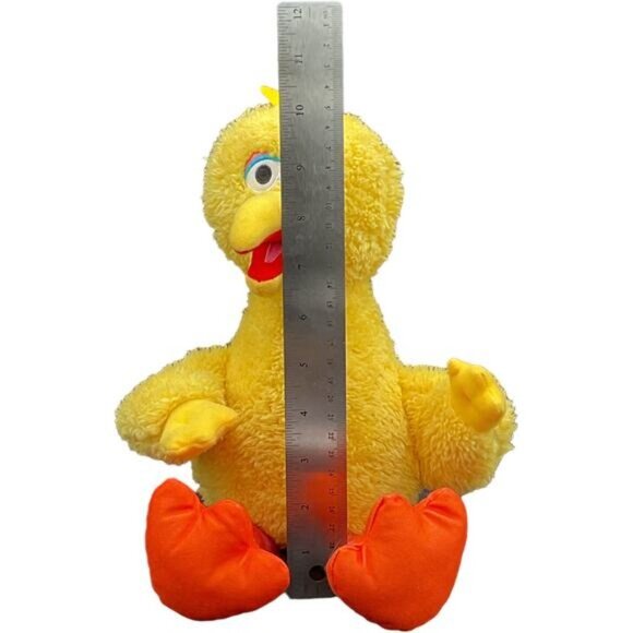 Big Bird Plush Toy 15" Sesame Street Kohls Cares Yellow & Orange Stuffed Animal - Picture 6 of 6